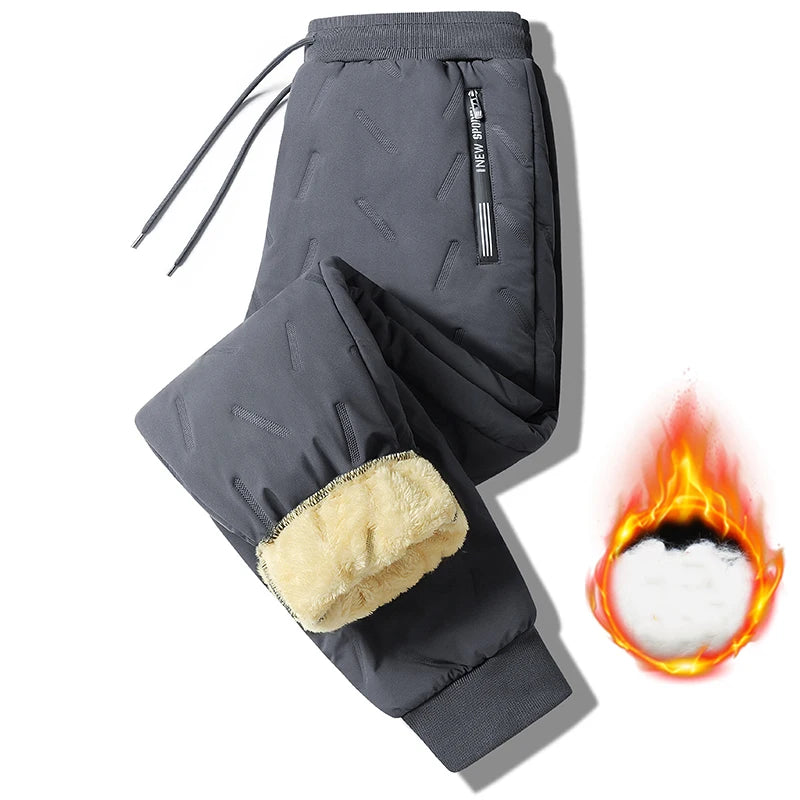 Winter Warm Lambswool Thicken Women Sweatpants | Fleece-Lined Joggers | Windproof Thermal Pants for Ladies