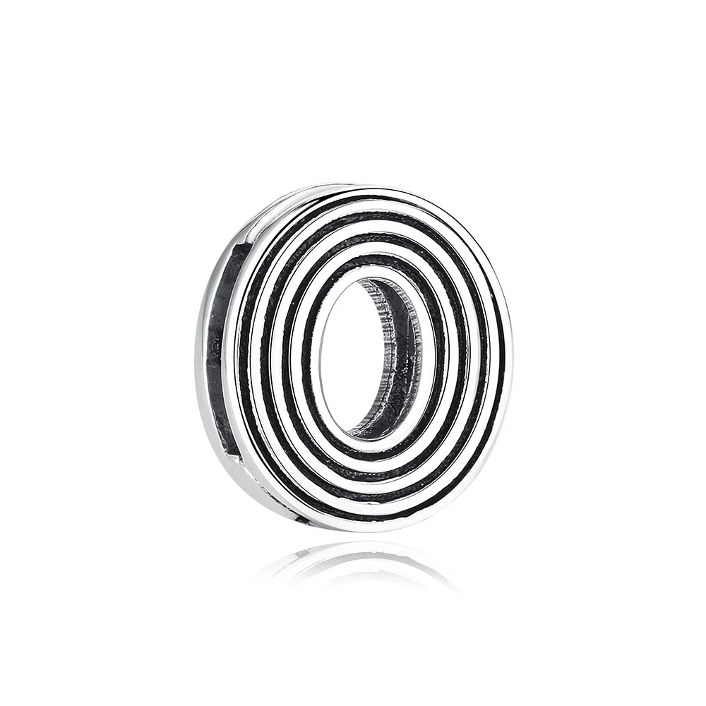 New 925 Sterling Silver A–Z Alphabet Heart Clip Charm | Love Letter Bead for Original Bracelet DIY Women’s Jewelry