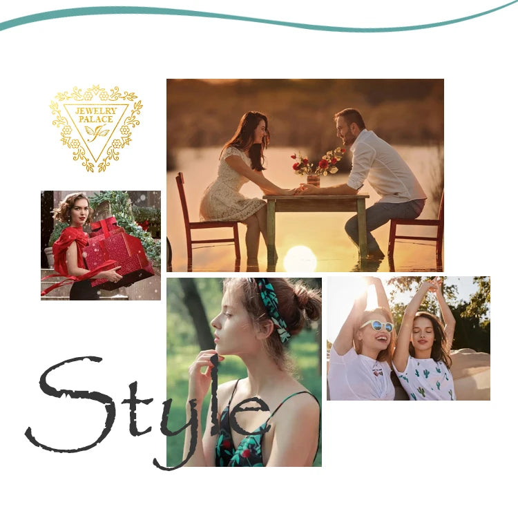 JewelryPalace 925 Sterling Silver Green Nano Emerald & Ruby Ring – Women’s Gemstone Solitaire Engagement Ring