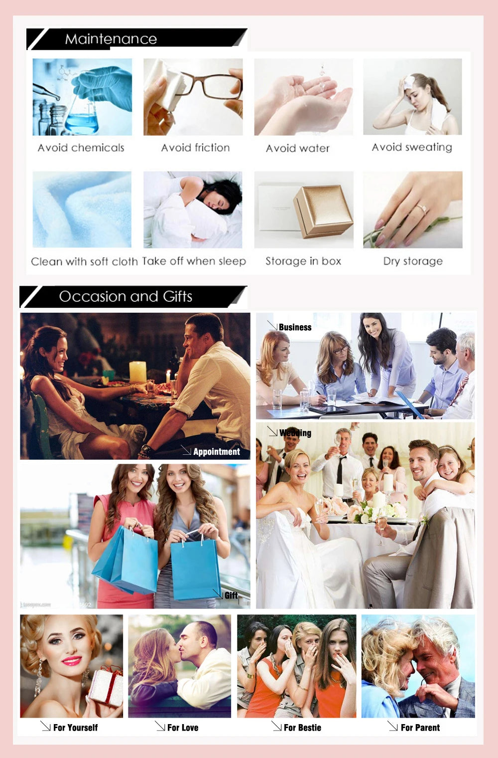 Silicone Spacer Stopper Clip Beads | Murano Crystal Charms | Fit Original Pandora Bracelet & Necklace | DIY Jewelry Making