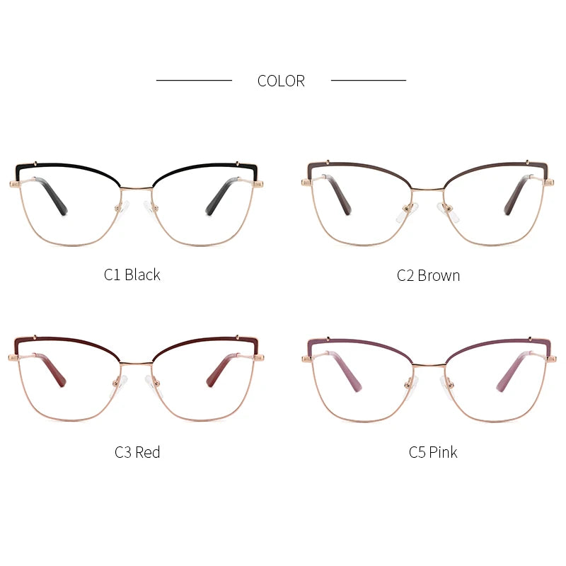 KANSEPT Cat Eye Optical Glasses – Vintage Women Prescription Eyewear MG3574