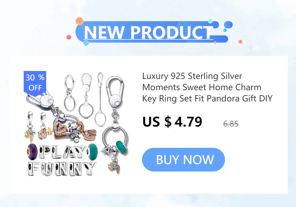 Luxury 925 Sterling Silver Sweet Home Bag Charm – Fits Pandora Key Ring, Necklace & Keychain DIY Jewelry Gift