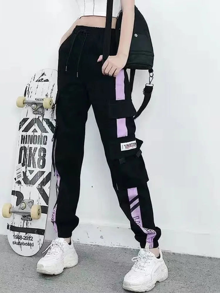 Joggers Women’s Casual Sports Sweatpants | Hip Hop Streetwear Cargo Trousers | Plus Size Fashion Pants S-5XL