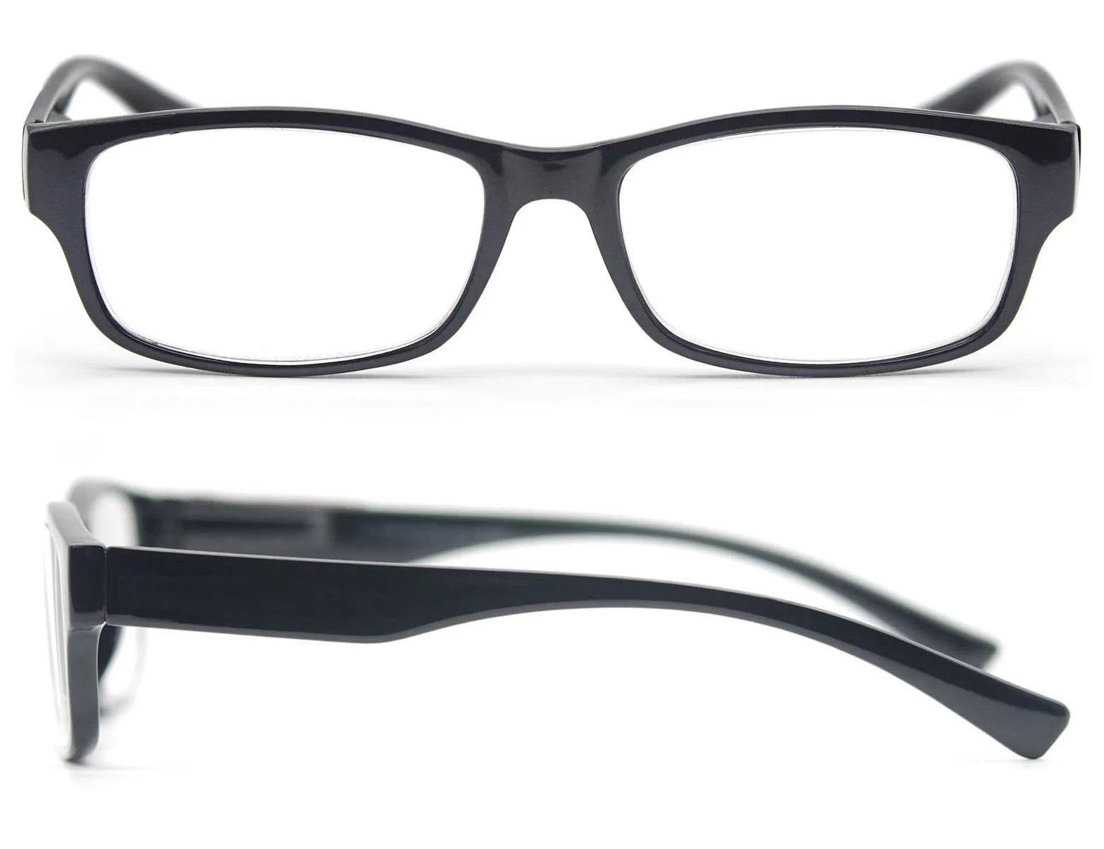 MODFANS 3 Pack Reading Glasses for Men – Vintage Square Frame Eyeglasses with Spring Hinges | High Quality & Great Value