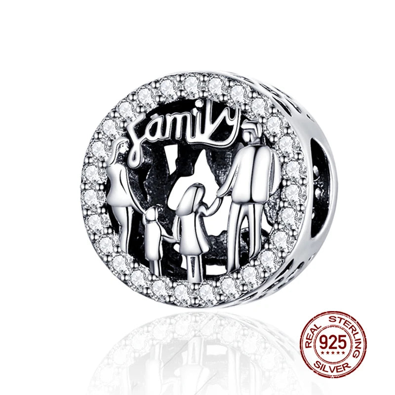 WOSTU 925 Sterling Silver Mixed Charms | Pet, Camera, Bee, Coffee & Ladybug Beads – Fit Original Pandora DIY Bracelet Jewelry