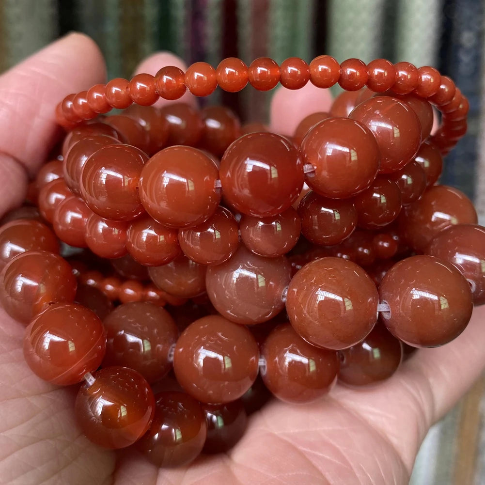 Natural Stone Beads 4 6 8 10mm Tiger Eye Lava Amazonite Turquoise Agate Jasper Beads for DIY Jewelry Making
