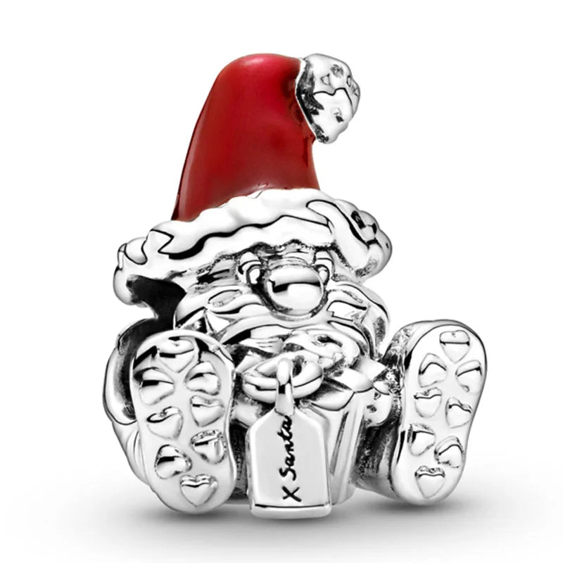 Sparkling Stars Sweet Home Goddaughter Reindeer Charm 925 Sterling Silver Bead – Fits Pandora Bracelet