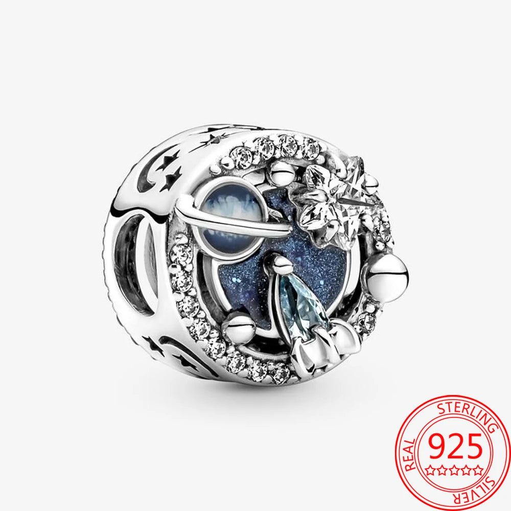 Luxury 925 Sterling Silver Sweet Home Bag Charm – Fits Pandora Key Ring, Necklace & Keychain DIY Jewelry Gift