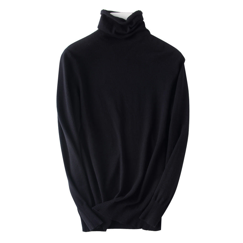 2025 Women’s Autumn Winter Turtleneck Sweater – Slim Fit Korean Knit Tops | Stretch Basic Pullovers