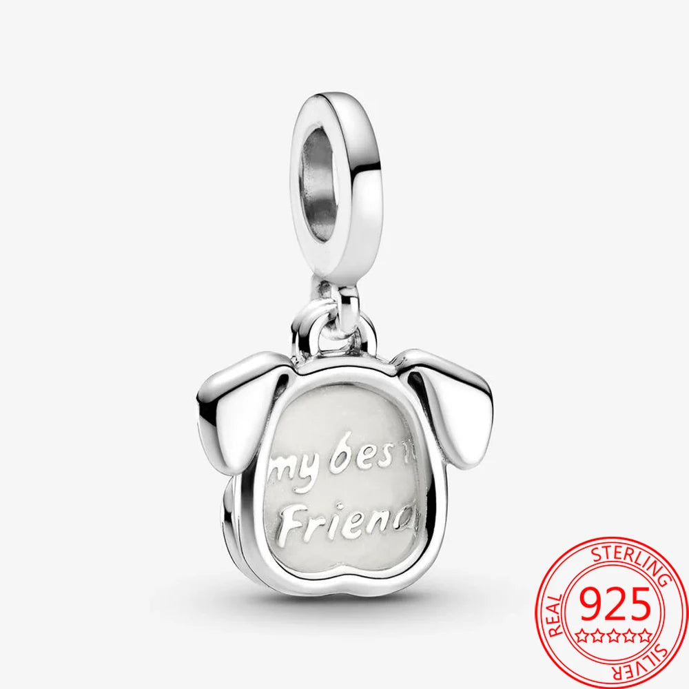 Luxury 925 Sterling Silver Sweet Home Bag Charm – Fits Pandora Key Ring, Necklace & Keychain DIY Jewelry Gift