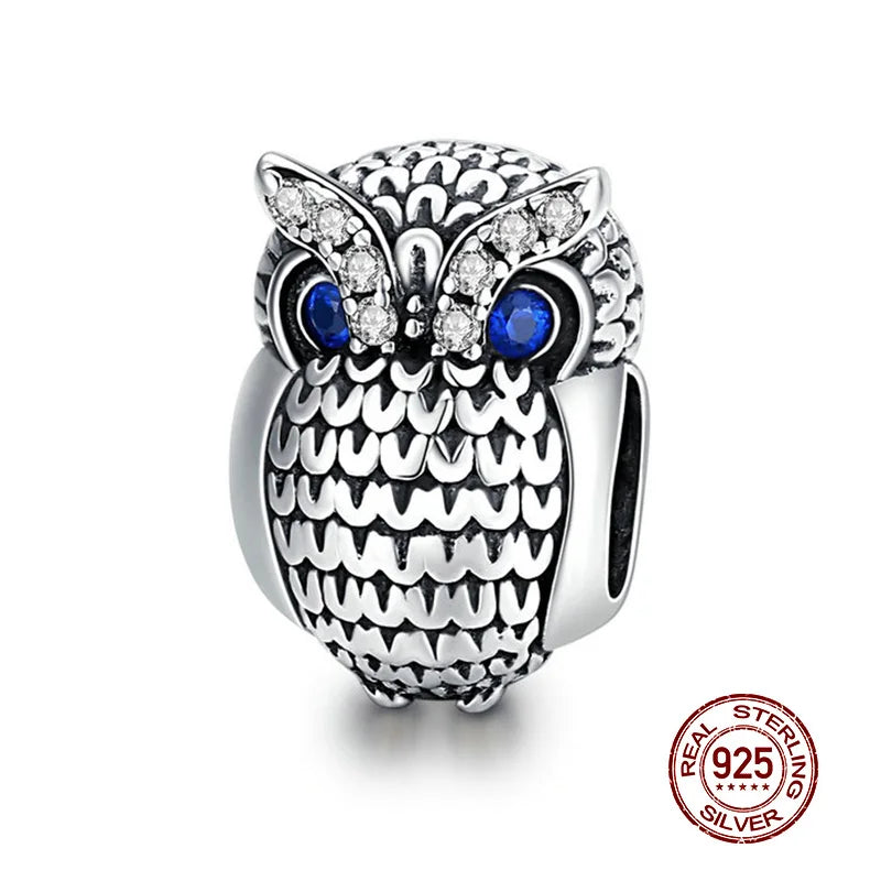 WOSTU 925 Sterling Silver Mixed Charms | Pet, Camera, Bee, Coffee & Ladybug Beads – Fit Original Pandora DIY Bracelet Jewelry