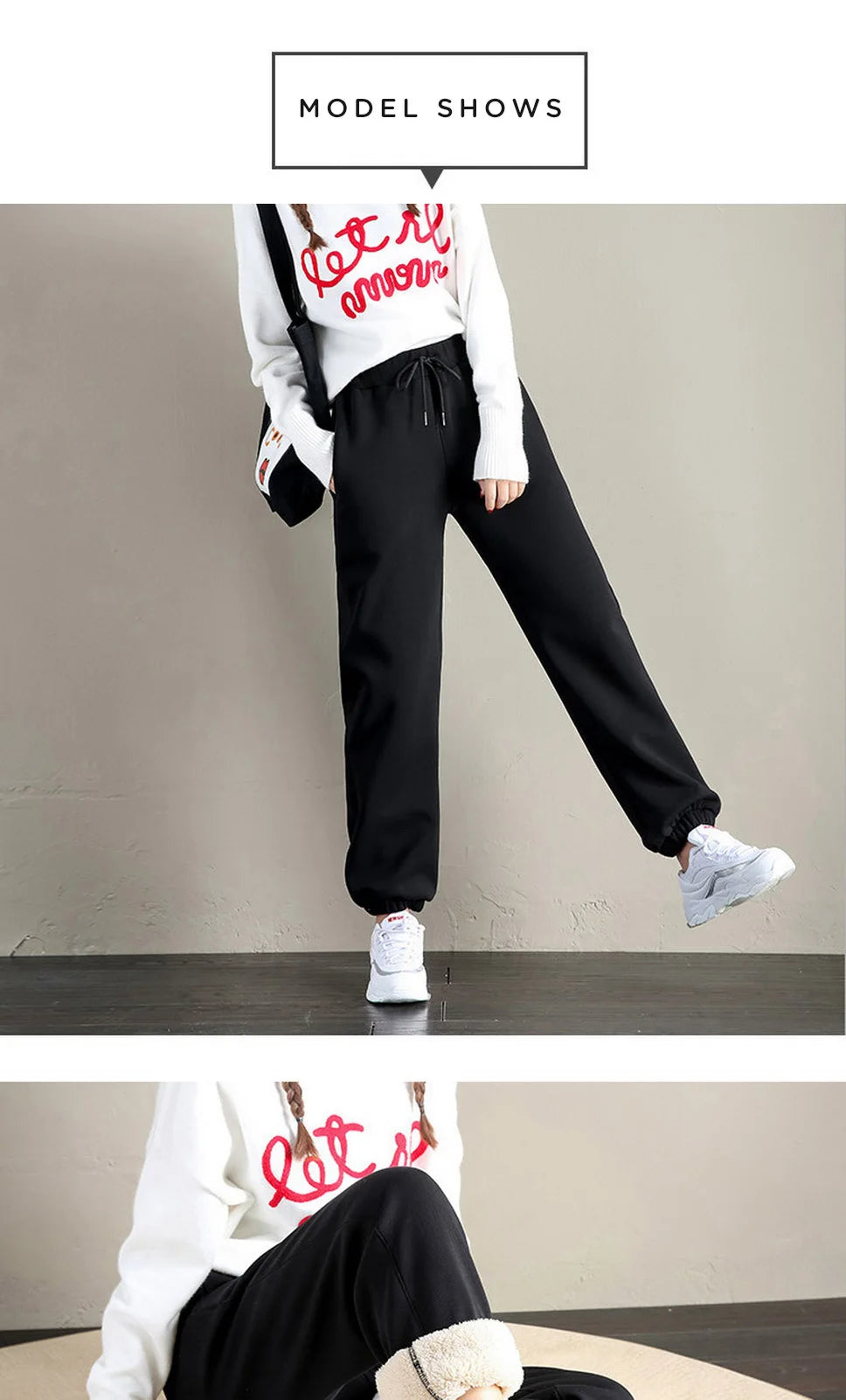 Women’s Winter Warm Leggings – Thick Fleece Plus Size Long Pants | Fashion Casual Solid Color Trousers