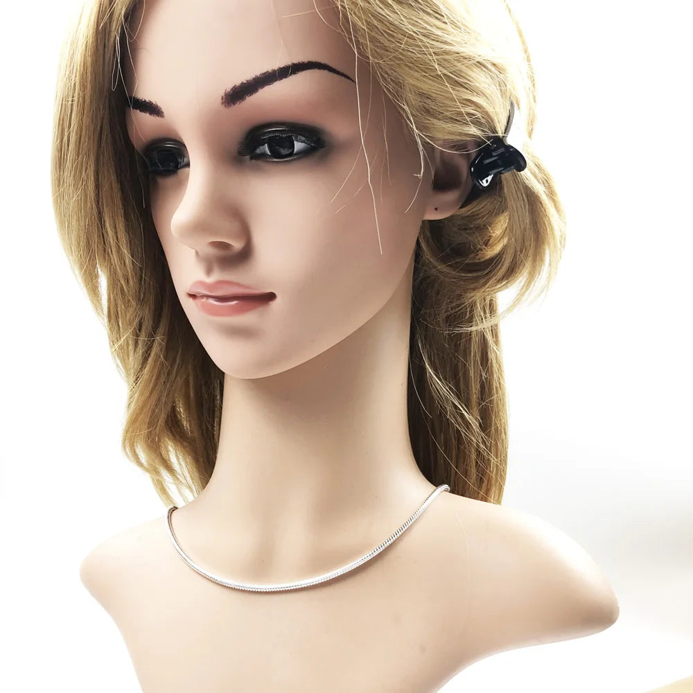 3mm Snake Chain Necklace 925 Sterling Silver Romantic Glam Europe Style Jewelry for Men & Women