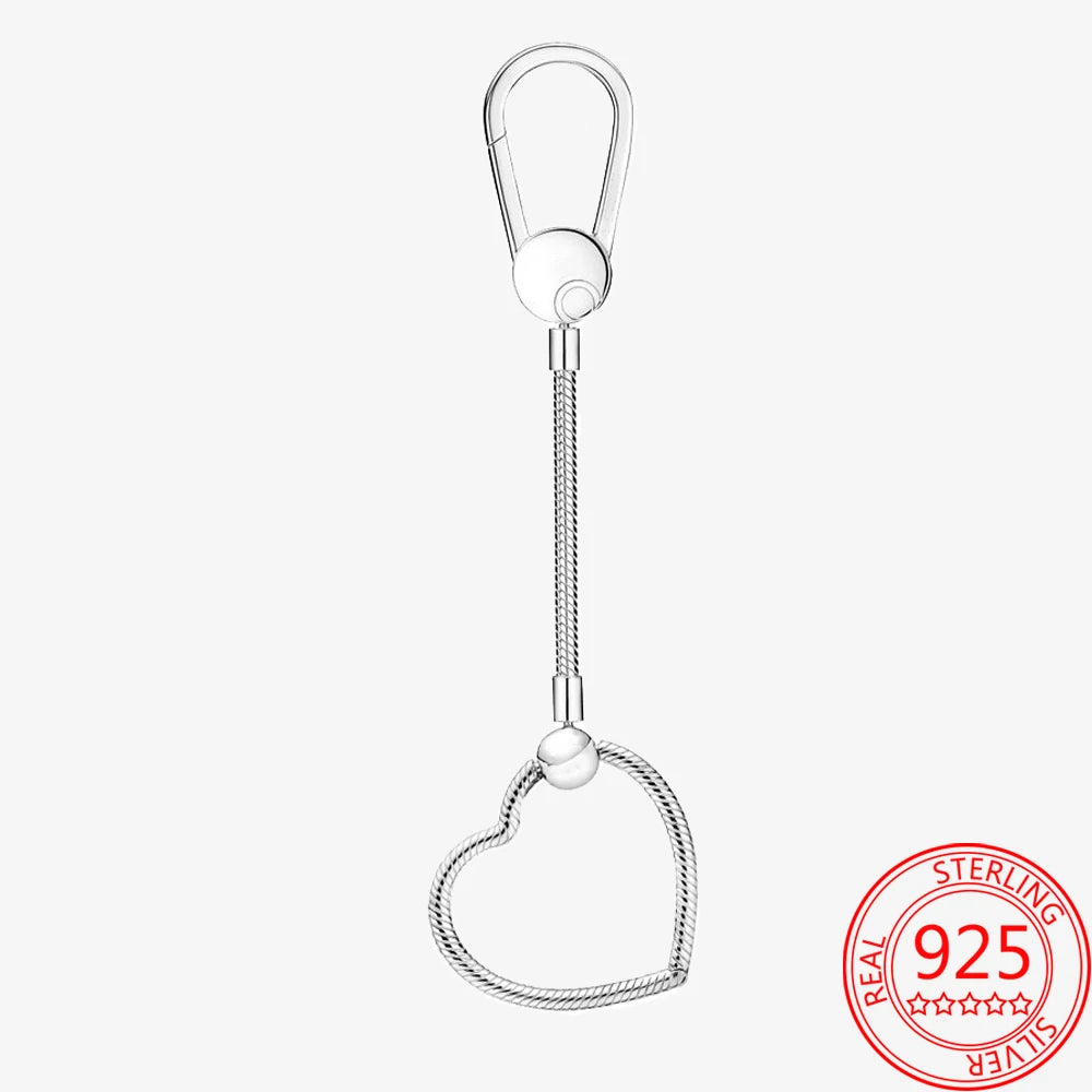 Luxury 925 Sterling Silver Sweet Home Bag Charm – Fits Pandora Key Ring, Necklace & Keychain DIY Jewelry Gift