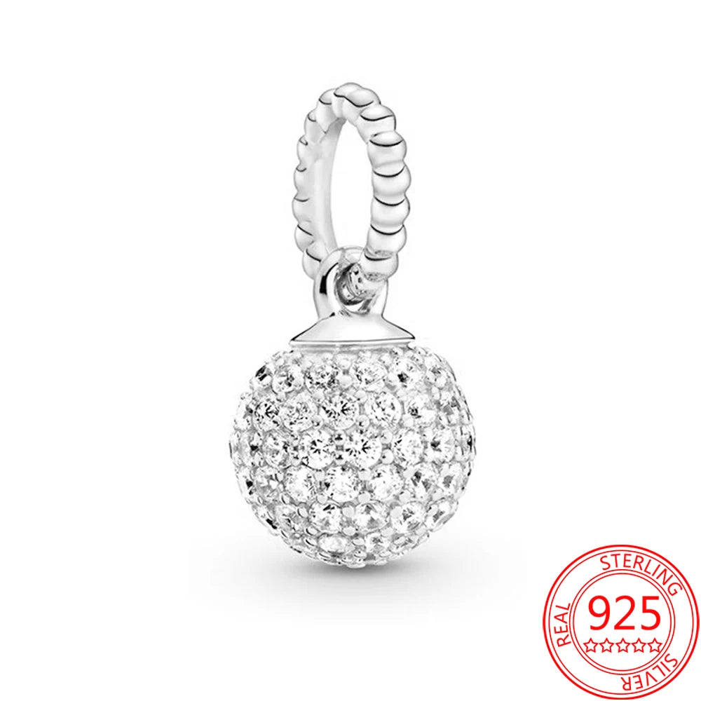 Luxury 925 Sterling Silver Sweet Home Bag Charm – Fits Pandora Key Ring, Necklace & Keychain DIY Jewelry Gift