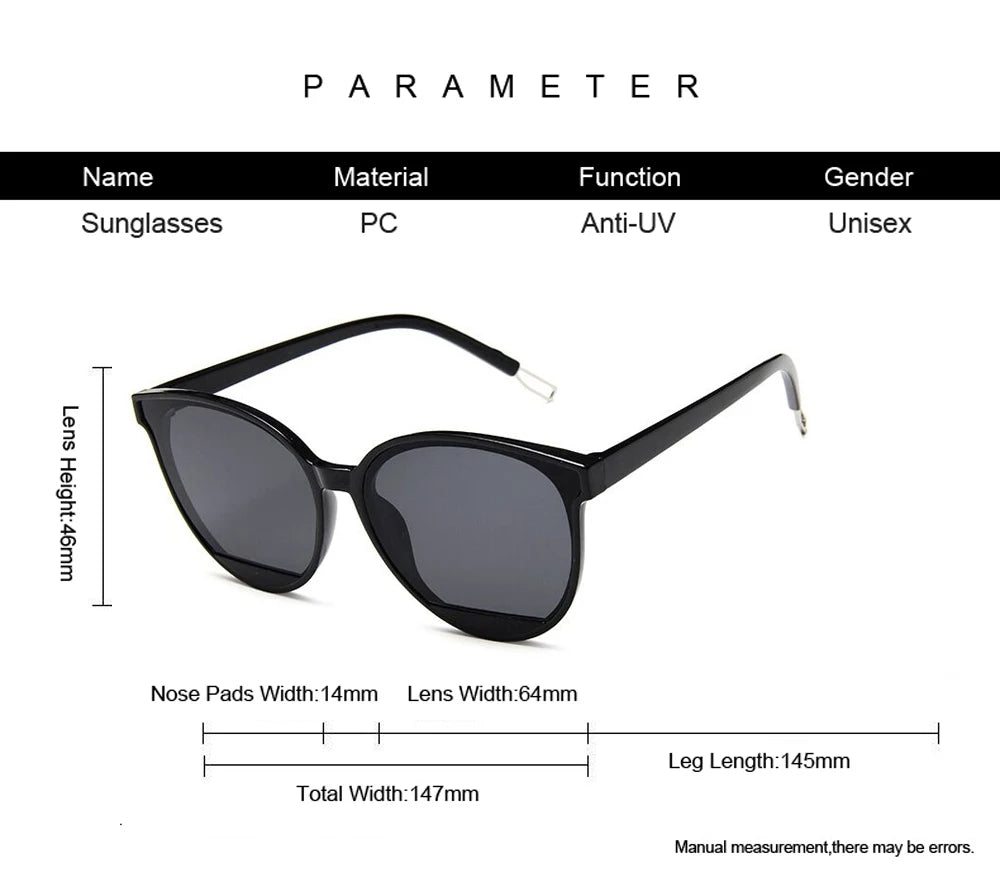New Arrival 2025 Fashion Sunglasses for Women – Vintage Metal Mirror Classic Sun Glasses | UV400 Oculos De Sol Feminino