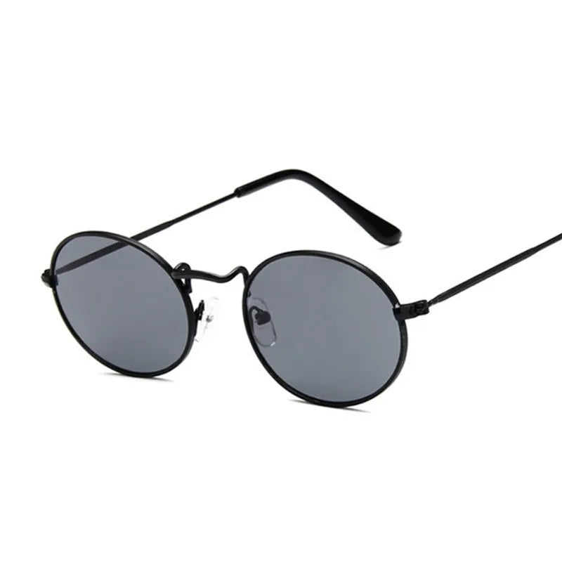 Small Oval Mirror Sunglasses for Women – Pink Luxury Brand Designer Eyewear Shades | Alloy Black Sun Glasses Female UV400