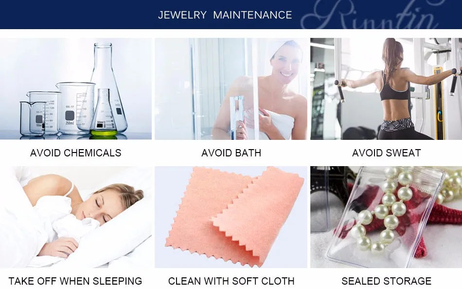 Rinntin 925 Sterling Silver Layered Natural Pearl Necklace | Geometric Pendant Luxury Jewelry