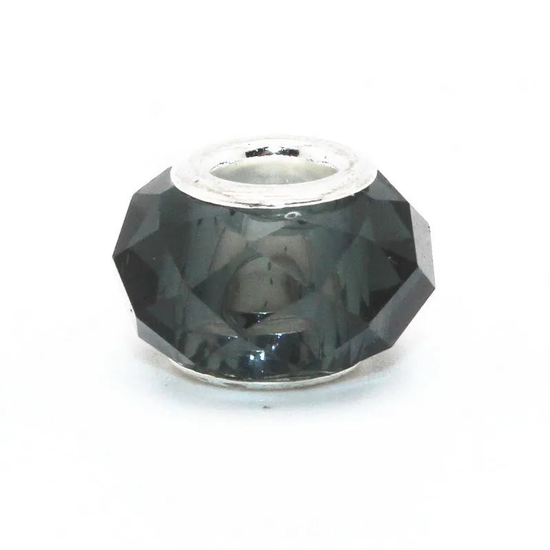 Murano Glass Beads 10 Colors | Silver Core Fashion Pattern Charms Fit Pandora Bracelets – DIY Jewelry Making