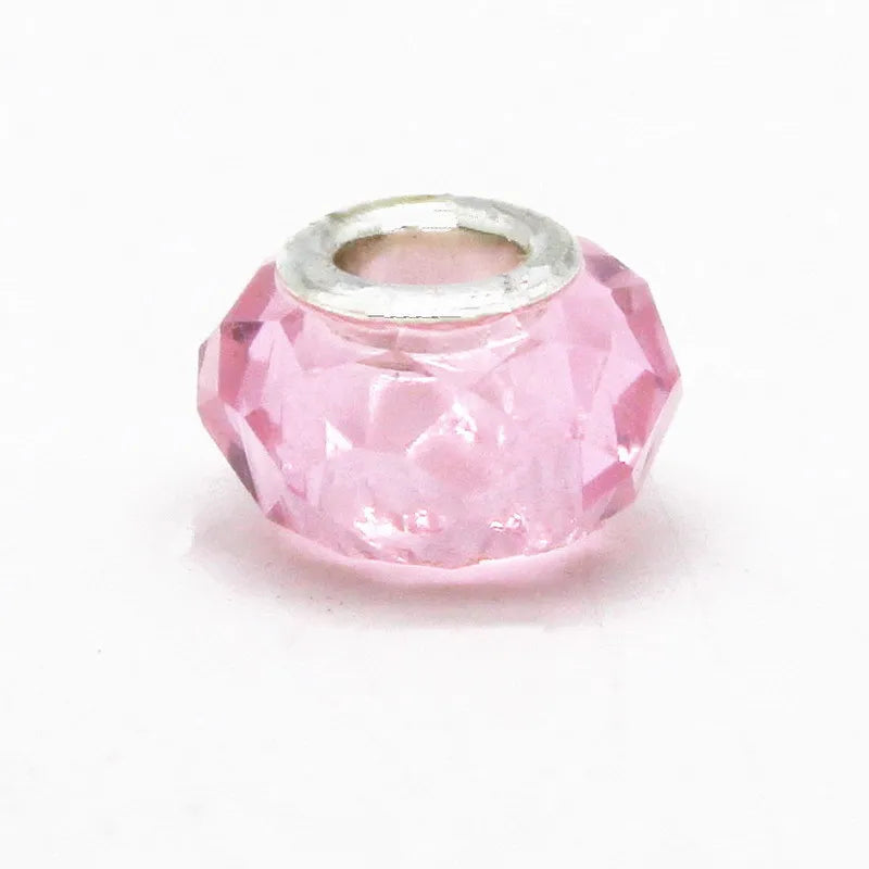 Murano Glass Beads 10 Colors | Silver Core Fashion Pattern Charms Fit Pandora Bracelets – DIY Jewelry Making