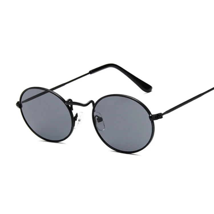 Small Oval Mirror Sunglasses for Women – Pink Luxury Brand Designer Eyewear Shades | Alloy Black Sun Glasses Female UV400