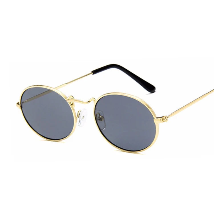 Small Oval Mirror Sunglasses for Women – Pink Luxury Brand Designer Eyewear Shades | Alloy Black Sun Glasses Female UV400