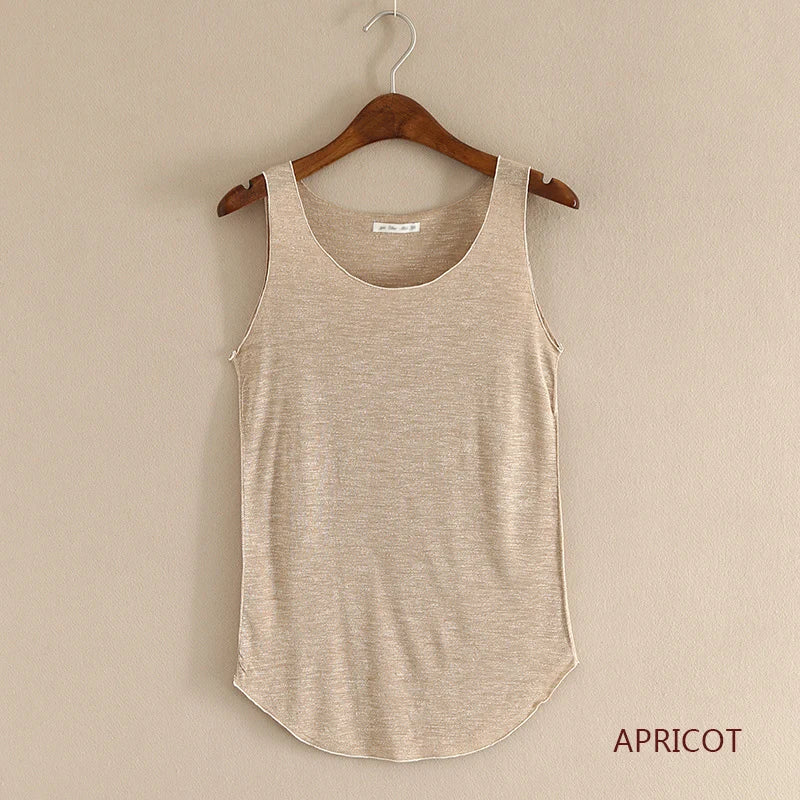 HOT Summer Women Fitness Tank Top – Plus Size Loose Cotton O-Neck Slim Casual T-Shirt 🌿🔥