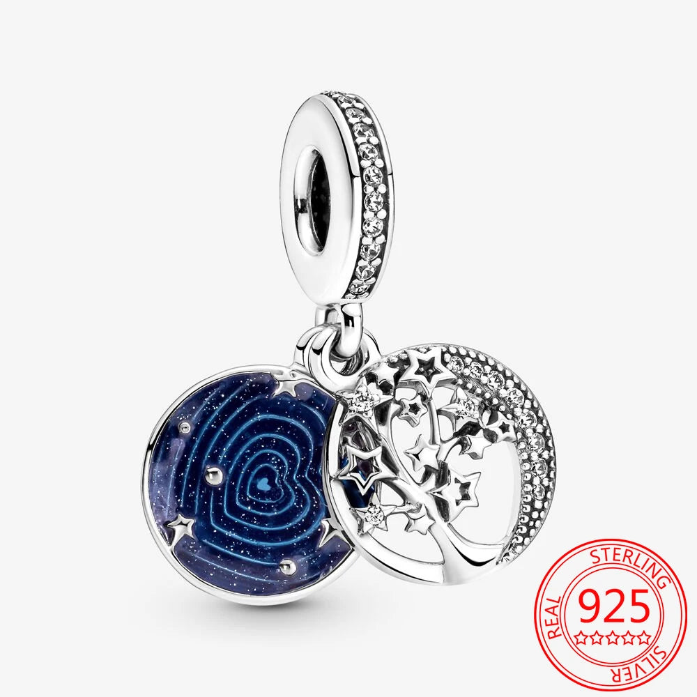 Luxury 925 Sterling Silver Sweet Home Bag Charm – Fits Pandora Key Ring, Necklace & Keychain DIY Jewelry Gift