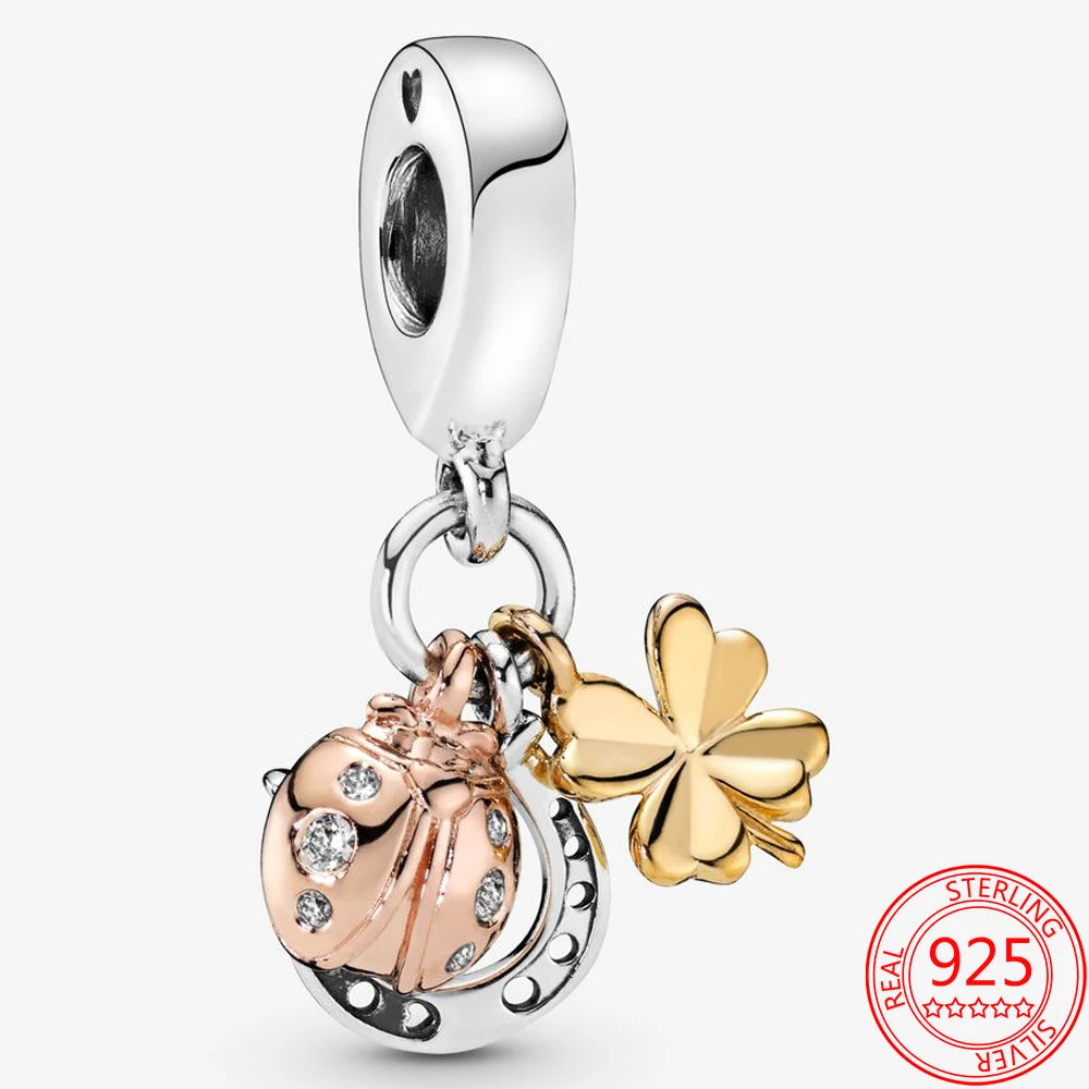 Luxury 925 Sterling Silver Sweet Home Bag Charm – Fits Pandora Key Ring, Necklace & Keychain DIY Jewelry Gift