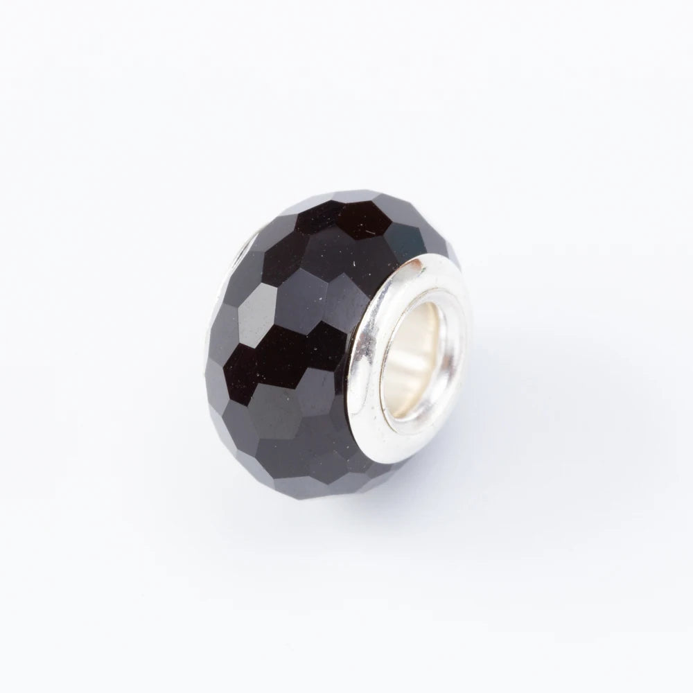 20Pcs Silver Plated Mix Color Resin Plastic Bead Charms Fit Pandora Bracelet DIY Jewelry