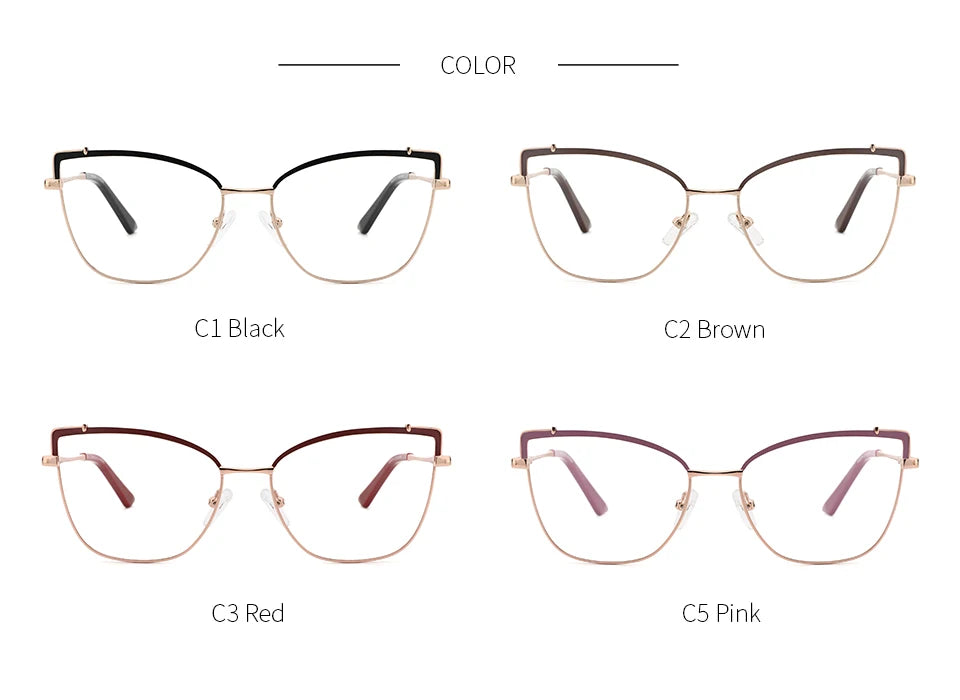 KANSEPT Cat Eye Optical Glasses – Vintage Women Prescription Eyewear MG3574