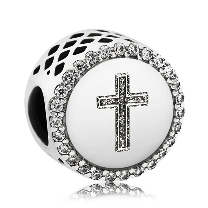 Sparkling Stars Sweet Home Goddaughter Reindeer Charm 925 Sterling Silver Bead – Fits Pandora Bracelet