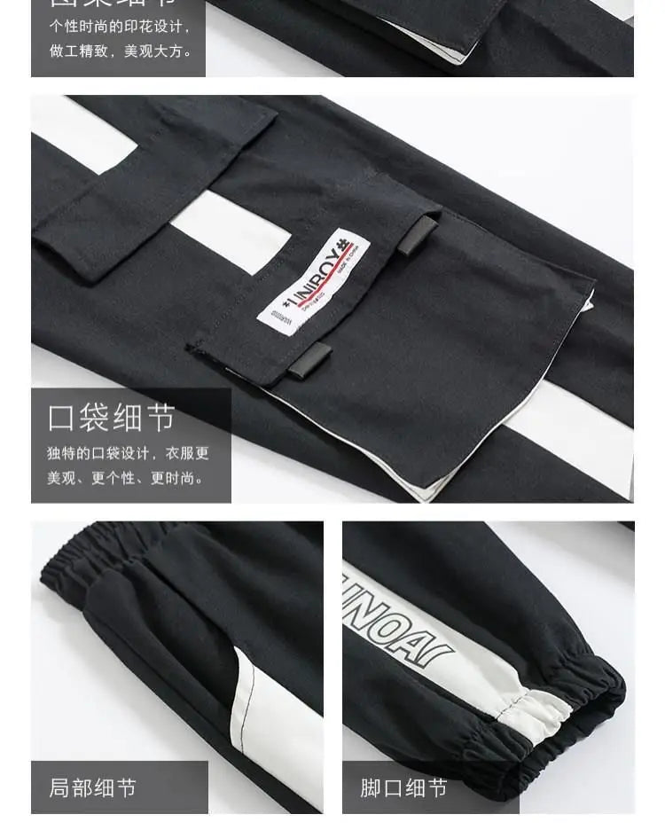 Joggers Women’s Casual Sports Sweatpants | Hip Hop Streetwear Cargo Trousers | Plus Size Fashion Pants S-5XL