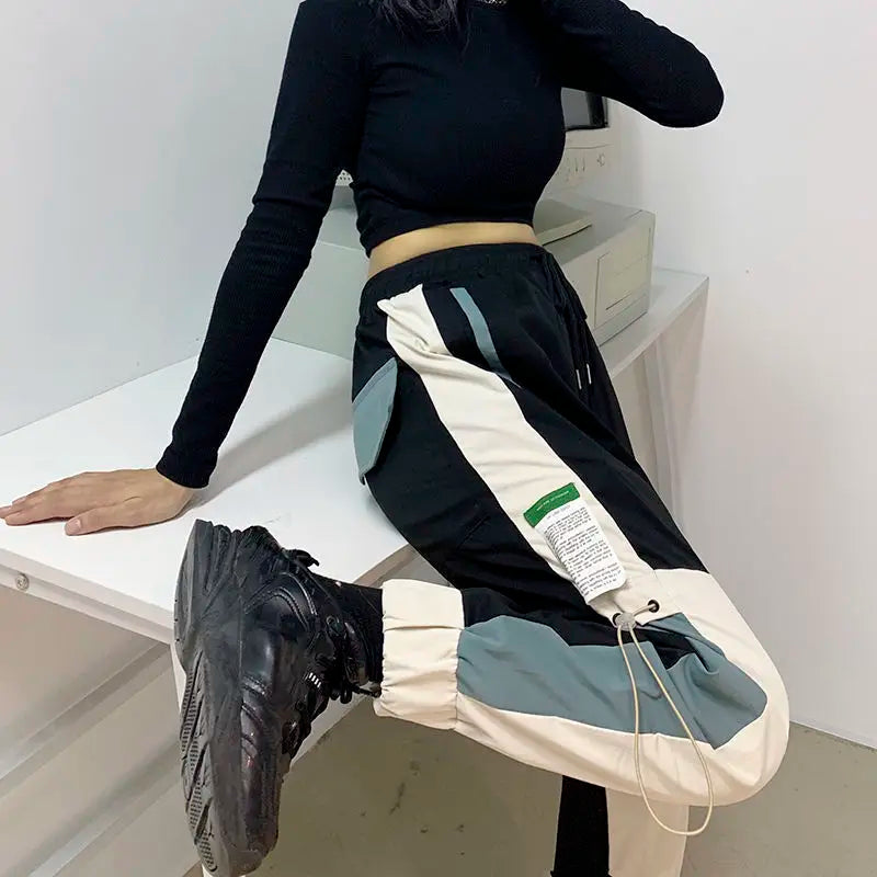 Joggers Women’s Casual Sports Sweatpants | Hip Hop Streetwear Cargo Trousers | Plus Size Fashion Pants S-5XL