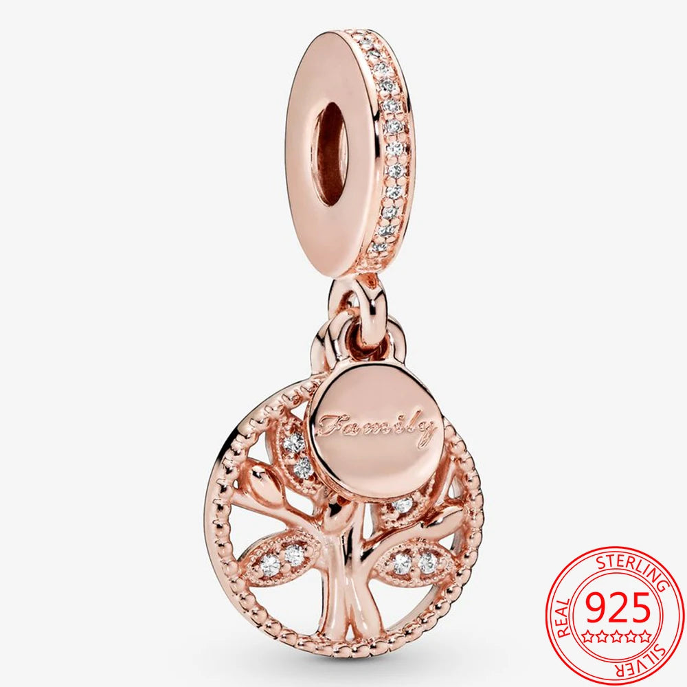 Luxury 925 Sterling Silver Sweet Home Bag Charm – Fits Pandora Key Ring, Necklace & Keychain DIY Jewelry Gift