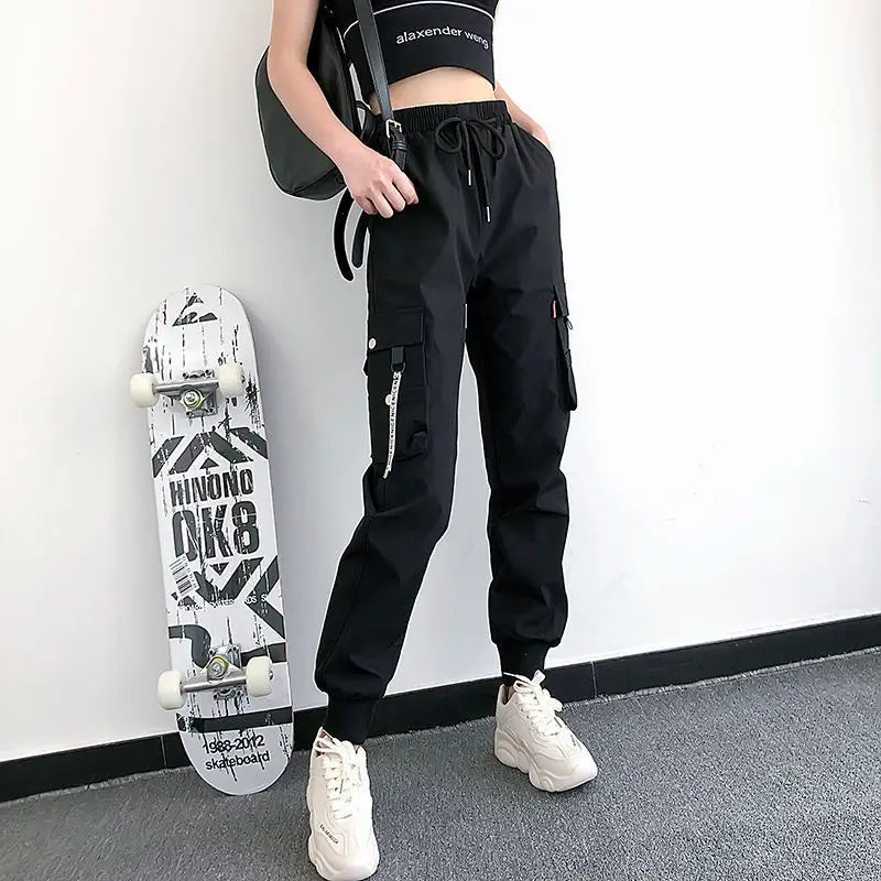 Joggers Women’s Casual Sports Sweatpants | Hip Hop Streetwear Cargo Trousers | Plus Size Fashion Pants S-5XL