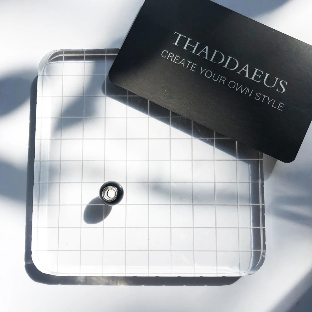 Black Beads 925 Sterling Silver Charms – Jewelry Accessories Gift for Women & Men