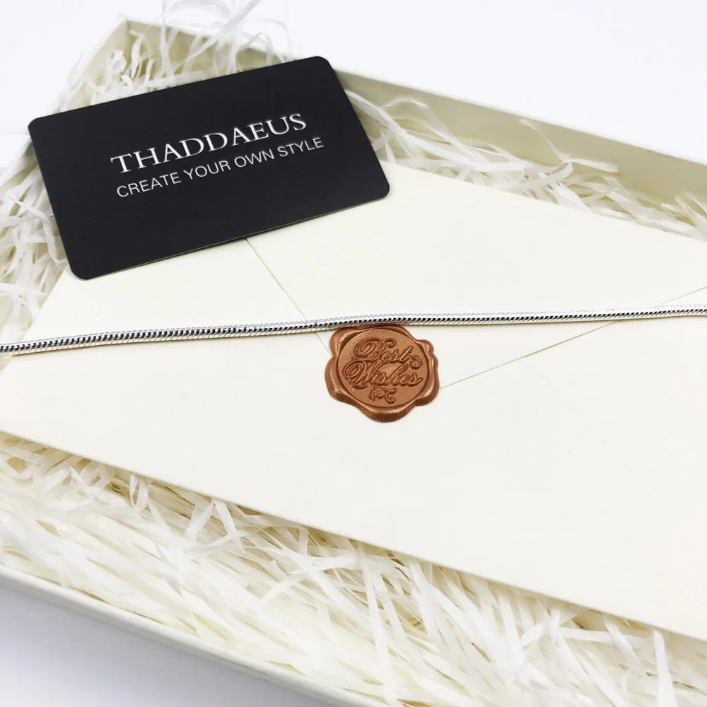 3mm Snake Chain Necklace 925 Sterling Silver Romantic Glam Europe Style Jewelry for Men & Women