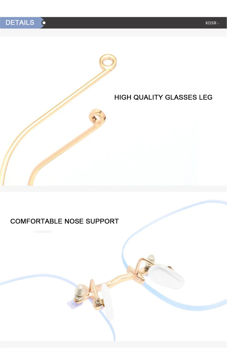 Rimless Square Reading Glasses – Blue Light Blocking Computer Eyeglasses | Fashion Reader for Women & Men +1.0 to +3.5