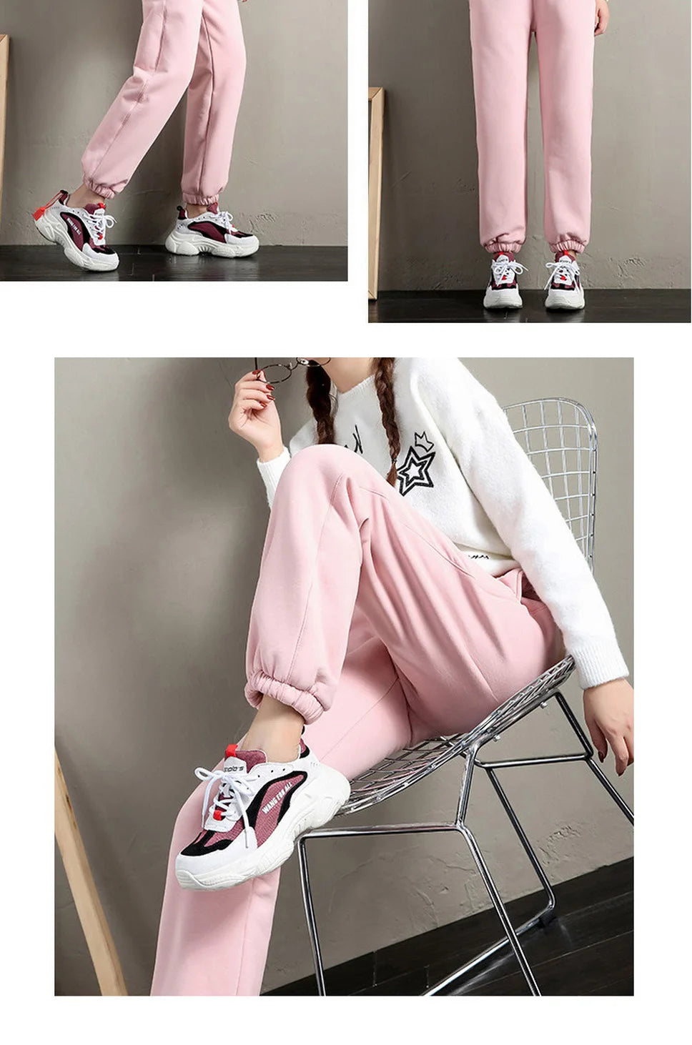 Women’s Winter Warm Leggings – Thick Fleece Plus Size Long Pants | Fashion Casual Solid Color Trousers