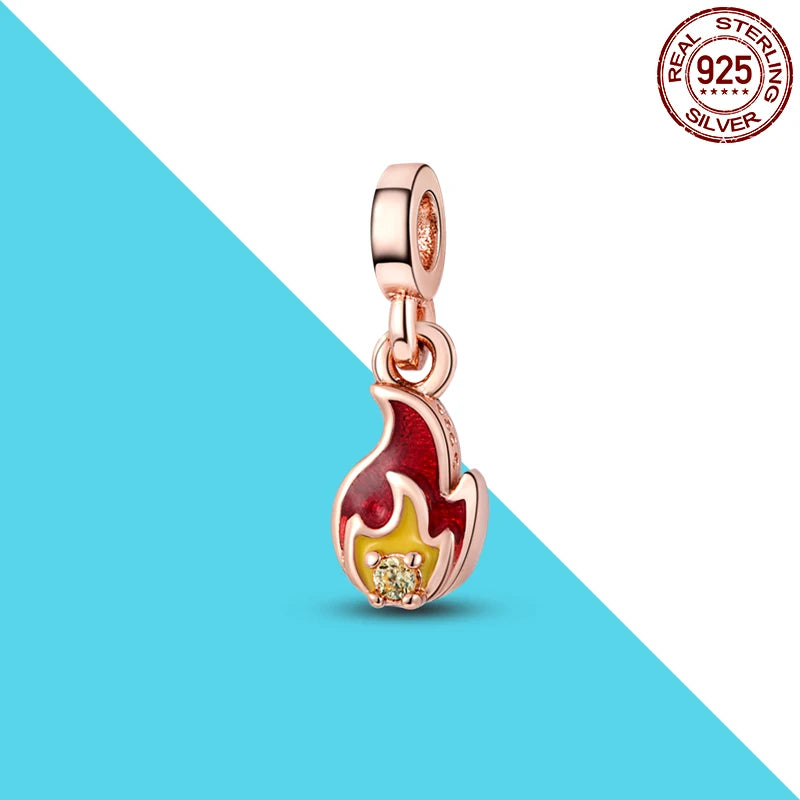 925 Silver 👁️ Eye Medallion Pendant | Pandora Fit DIY Connector Charm