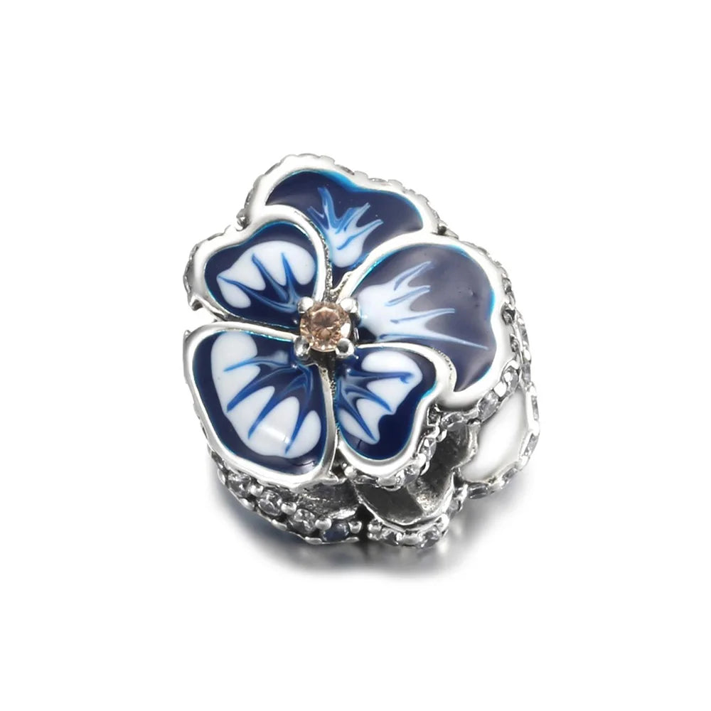 925 Sterling Silver Graduation Heart Charm Bead 2023 2024 | Openwork Swirling Bead for Women Bracelet Gift