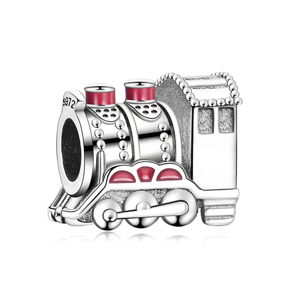 Harry Potter 925 Sterling Silver Charm Beads | Fit Pandora Keychain & Bracelet | Women’s Fashion Gift