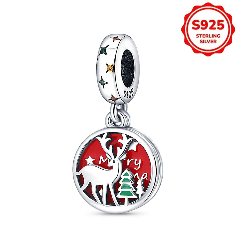 New Disney 925 Sterling Silver Cheshire Cat & Dumbo Charms – Original Bracelet Beads DIY Pendant Halloween Jewelry Gift