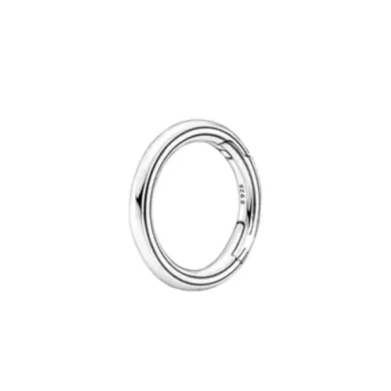 New 925 Sterling Silver ME Series Gold Toothed Elephant Charm | Fit European Original ME Bracelet Accessories Jewelry