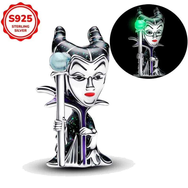 New Disney 925 Sterling Silver Cheshire Cat & Dumbo Charms – Original Bracelet Beads DIY Pendant Halloween Jewelry Gift