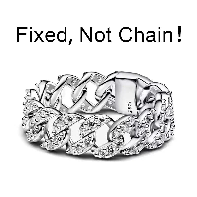 925 Sterling Silver Double Heart, Bow & Starfish Crown Rings | Women’s Moon Ring Fine Jewelry Wedding & Valentine Gift