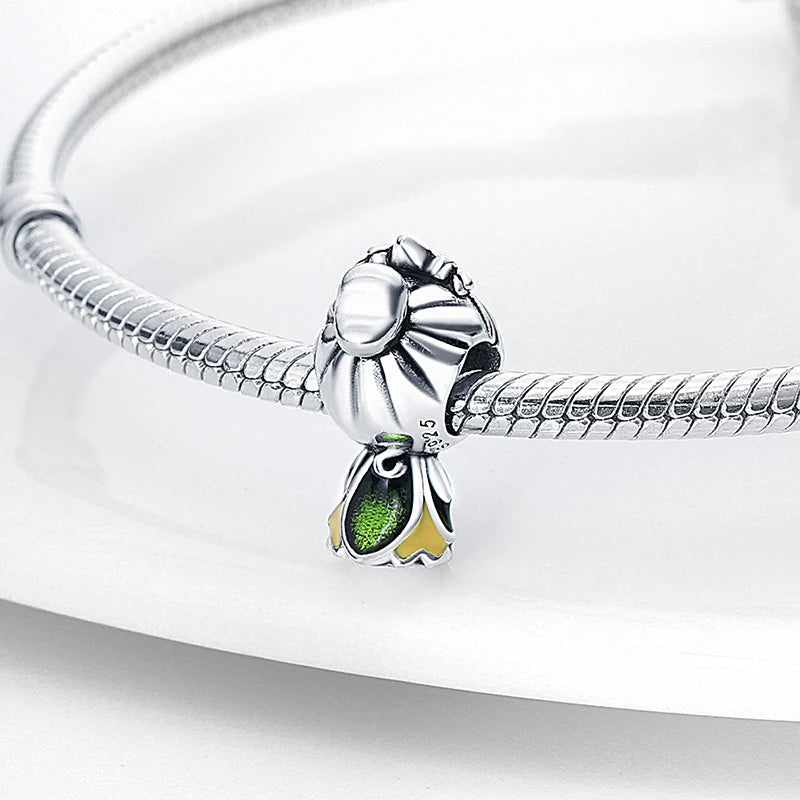 Hot Sale 925 Sterling Silver Princess Charm – DIY Women’s Bracelet Gift