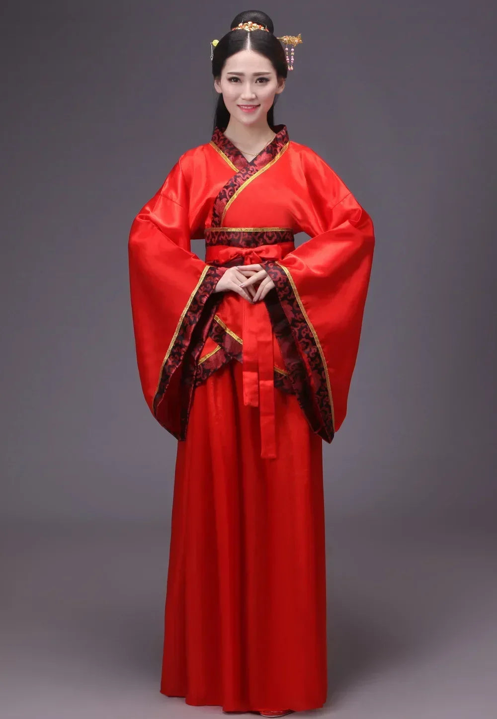 Vintage Women’s Top & Skirt 2-Piece Set – Princess Hanfu Costume Cosplay Elegant Traditional Chinese Clothing 👘✨