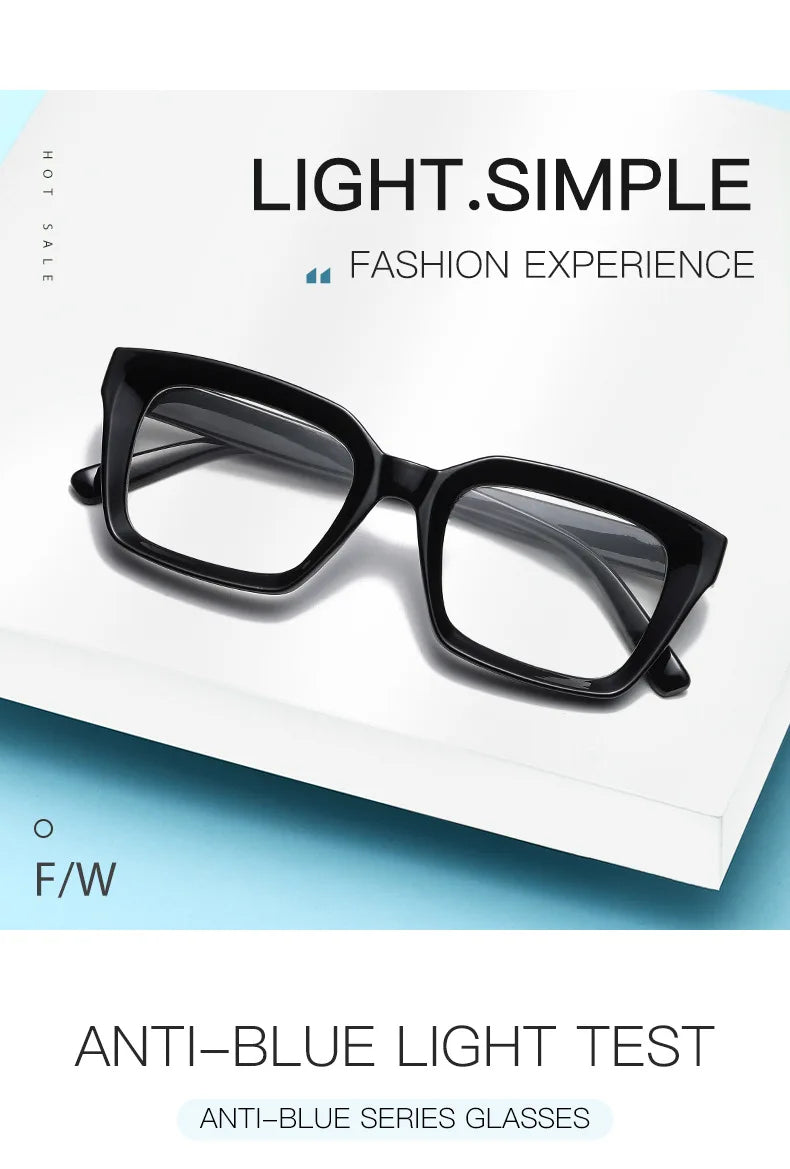 Fashion Reading Glasses for Women 2023 – New Square Anti Blue Light Presbyopia Eyeglasses | Vintage Computer Optical Eyewear +1.0 to +3.5